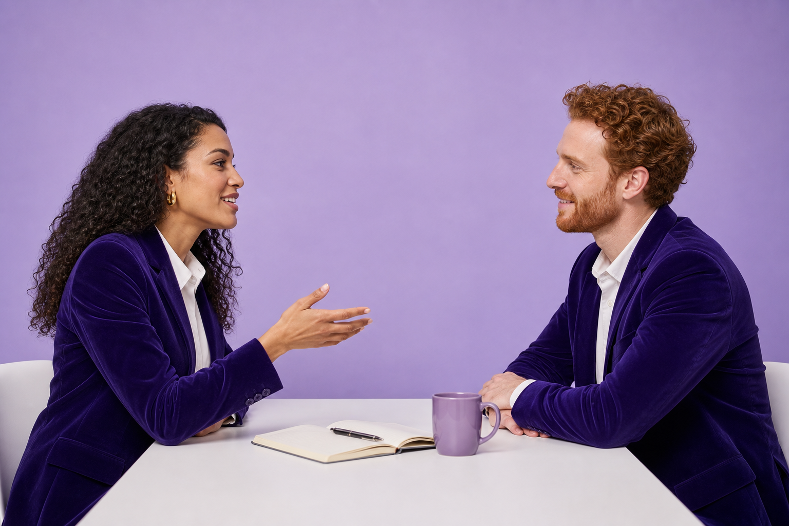 Two Velvet-trained sellers in a coaching conversation — the craft behind complex deals